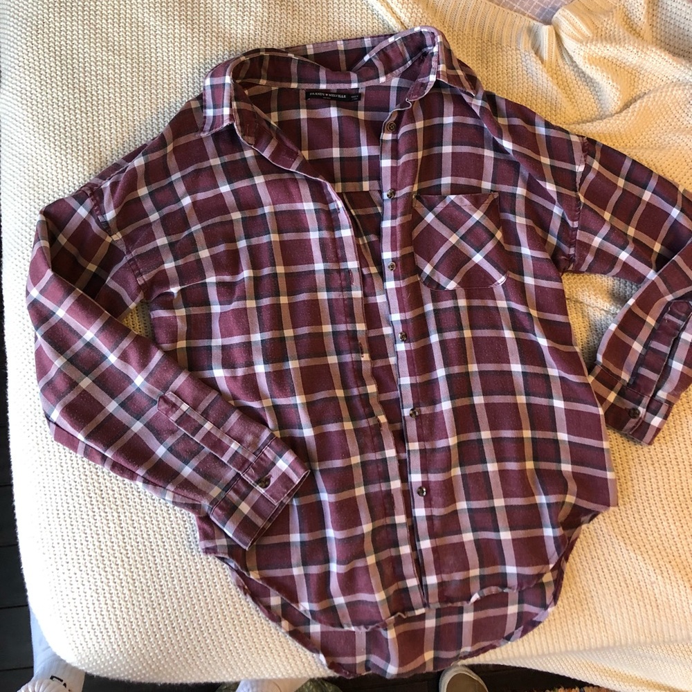 Over sized Brandy Melville rare flannel